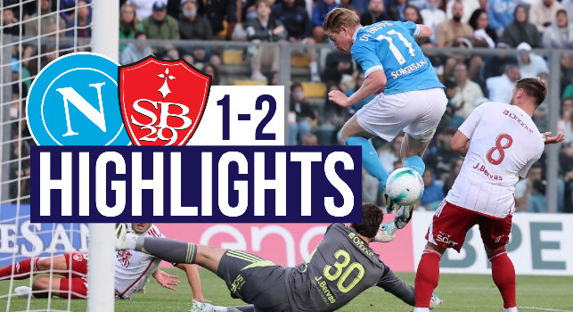 Napoli Brest highlights