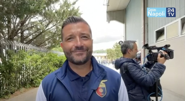 Casertana, Coppitelli: Era un test proibitivo con il Napoli ma sono felice per lo spirito che ho visto. Negli azzurri c'è un mio pupillo: sarà titolare anche in Nazionale