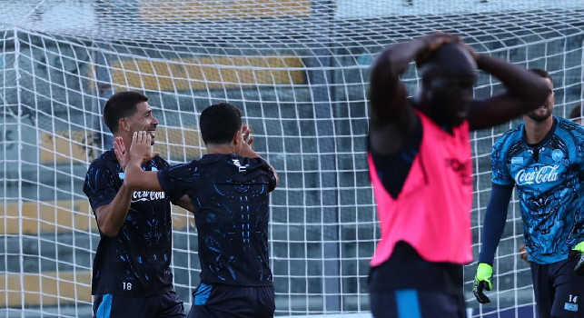 Il Lukaku 'disperato', il gesto Stellini-Neres e i due graditi ritorni: le emozioni del pomeriggio di Castel di Sangro | FOTOGALLERY CN24