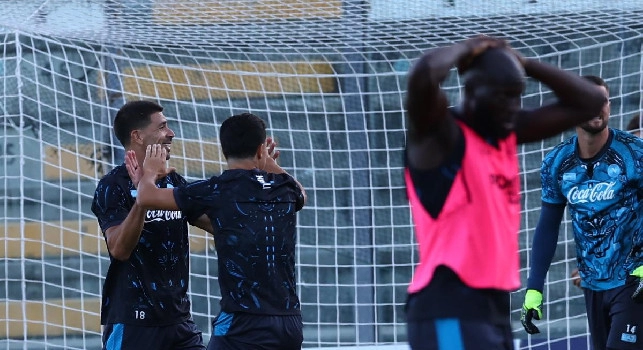 Il Lukaku 'disperato', il gesto Stellini-Neres e i due graditi ritorni: le emozioni del pomeriggio di Castel di Sangro | FOTOGALLERY CN24