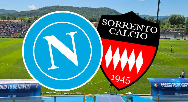 Napoli-Sorrento, modificato l'orario della partita amichevole a Castel di Sangro