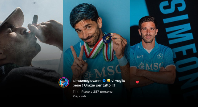 Simeone saluta CalcioNapoli24: Vi voglio bene! Grazie per tutto | FOTO