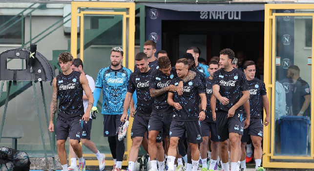 Napoli-Girona, club azzurro con il lutto al braccio