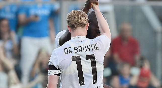 esultanza De Bruyne Lukaku