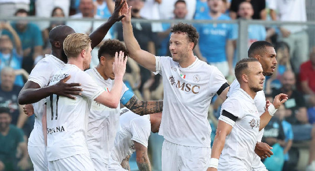 Napoli-Girona, nel secondo tempo Conte ha sperimentato i 'Fab Four': il tecnico ha un obiettivo
