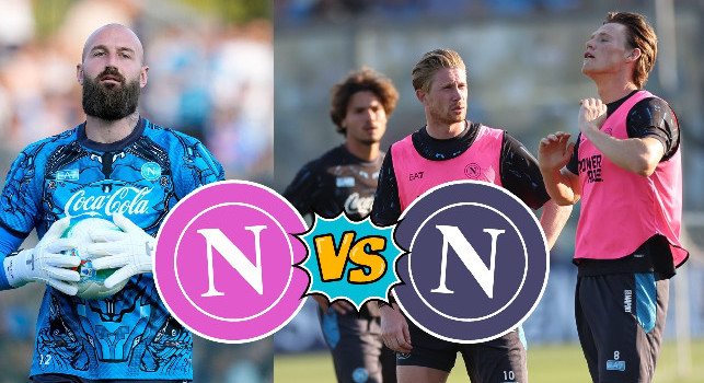 Ritiro Napoli a Castel di Sangro: partitella integrale con gol di McTominay, De Bruyne e Lukaku | VIDEO