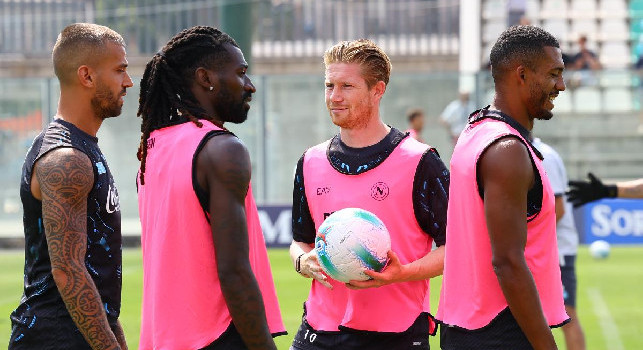 Spinazzola Anguissa De Bruyne Juan Jesus