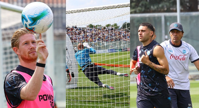 Highlights allenamento Napoli, guardate cosa succede a Meret e Milinkovic-Savic | VIDEO