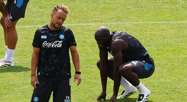 Allenamento Napoli