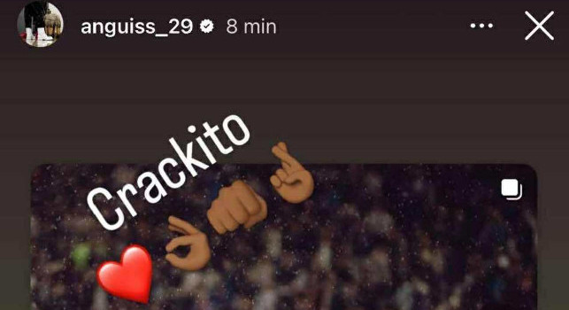 Anguissa ricorda Juve-Napoli e saluta Raspadori: Crackito | FOTO