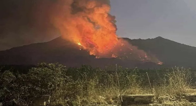 Incendio Vesuvio, fiamme domate: è partita la prima bonifica