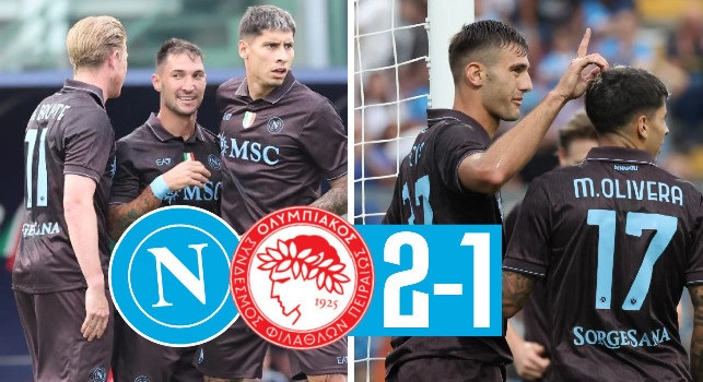 Highlights Napoli-Olympiacos 2-1: gol e sintesi della partita amichevole a Castel di Sangro | VIDEO