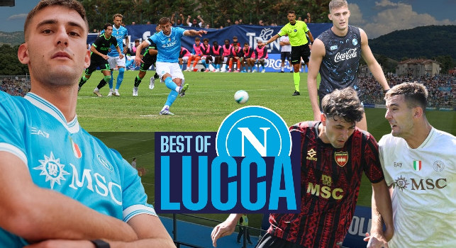 Best of Lorenzo Lucca: tutti i gol nelle amichevoli in ritiro col Napoli | VIDEO