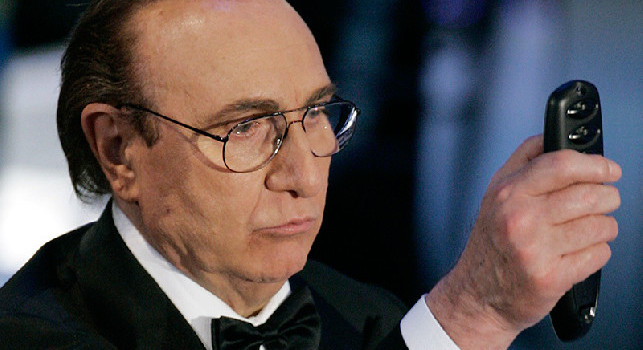 Lutto SSC Napoli: Profondo cordoglio per la scomparsa di Pippo Baudo