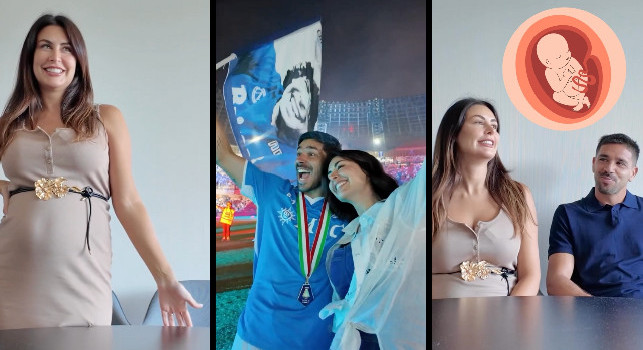 Simeone diventerà papà! Lady Cholito è incinta, l'annuncio: Siamo figli di Partenope | VIDEO