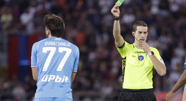 Sassuolo-Napoli sarà  diretta dall'arbitro Giovanni Ayroldi