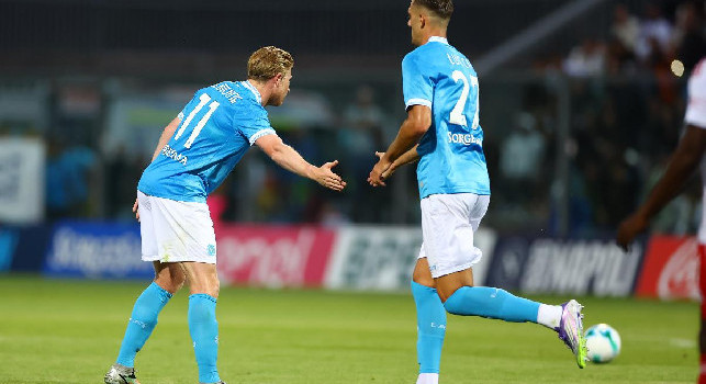 Sassuolo-Napoli, il CdM anticipa la formazione: 4-4-1-1 con De Bruyne a rimorchio di Lucca!