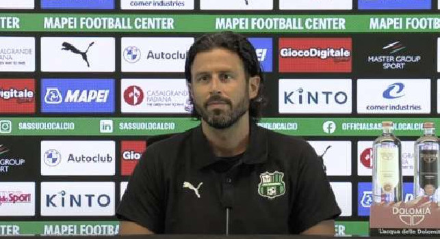 Sassuolo, Grosso in conferenza: Arrivano i campionio d'Italia, siamo concentrati. Formazione? Out in 3 ma abbiamo grande entusiasmo