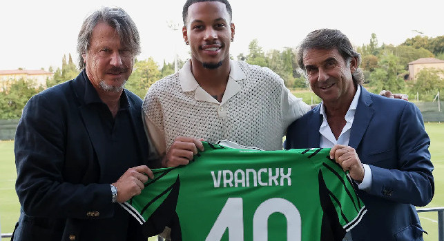 UFFICIALE - Sassuolo-Napoli, rinforzo per Grosso: annunciato Vranckx