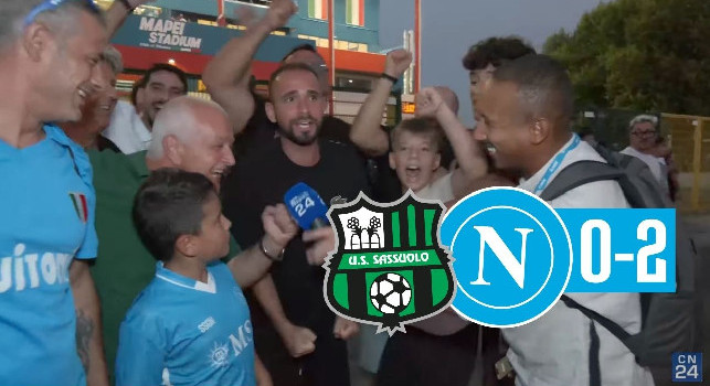 Sassuolo-Napoli 0-2