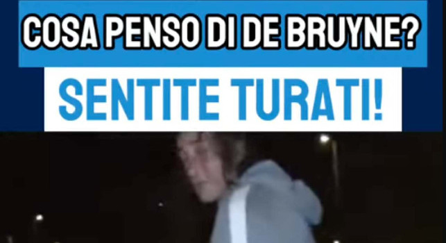 Sentite cosa dice Turati dopo il gol di De Bruyne su punizione | VIDEO