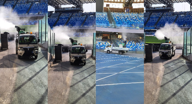 Napoli-Cagliari, intervento straordinario di disinfestazione allo Stadio Maradona per contrastare la West Nile