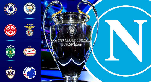 Champions League 2025-26: Napoli contro Chelsea, Sporting, Qarabag e Eintracht al Maradona! Trasferte con Manchester City, PSV, Copenhagen e Benfica