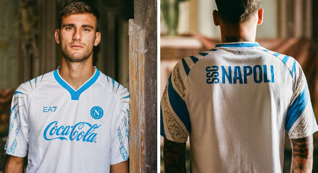 SSC Napoli, nuova collezione pre-match! È ispirata alle Residenze Borboniche | FOTO