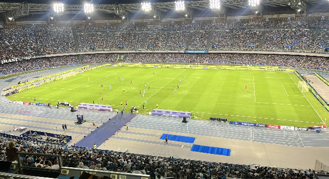 Napoli-Cagliari, ecco il dato ufficiale sugli spettatori al Maradona