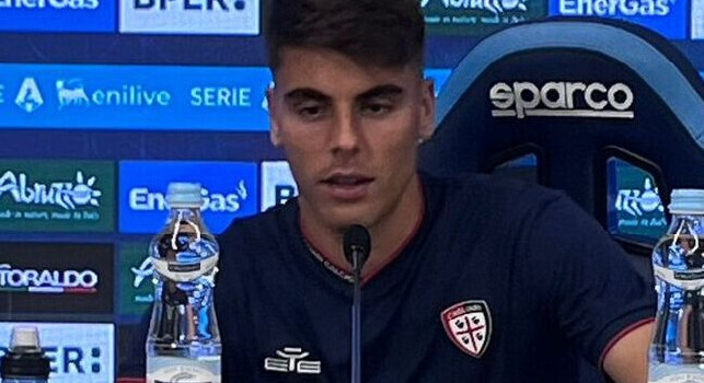 Cagliari, Obert in conferenza: Col Napoli serviva più furbizia. Poteva finire diversamente