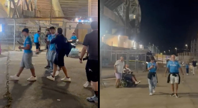 Napoli-Cagliari, tifosi lasciano lo stadio prima del gol di Anguissa: la reazione all'esterno del Maradona | VIDEO