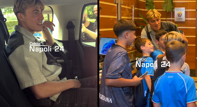 Hojlund termina le visite mediche, gesto fantastico all'uscita di Villa Stuart | VIDEO CN24