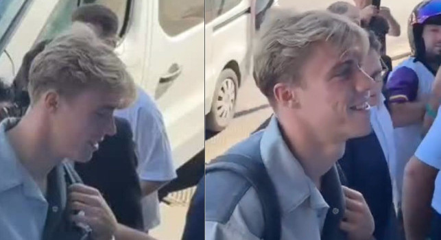 Si potrebbe sintetizzare in due parole la prima giornata napoletana di Rasmus Hojlund