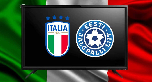 dove vedere Italia Estonia