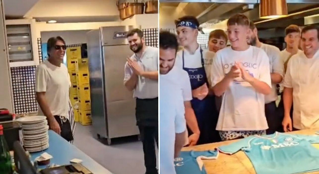 Relax per Conte: mister a pranzo in questo ristorante, maxi accoglienza | VIDEO
