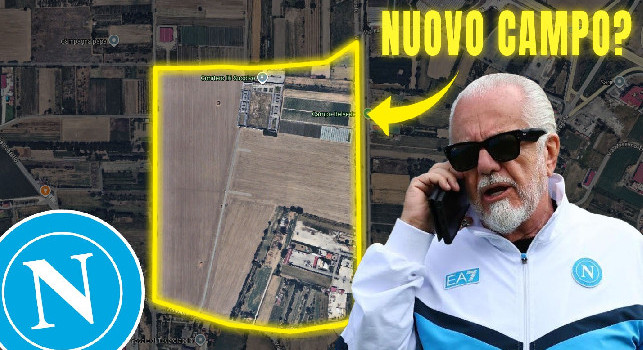 Centro sportivo Napoli, ecco l'area del sopralluogo di De Laurentiis a Succivo | VIDEO CN24