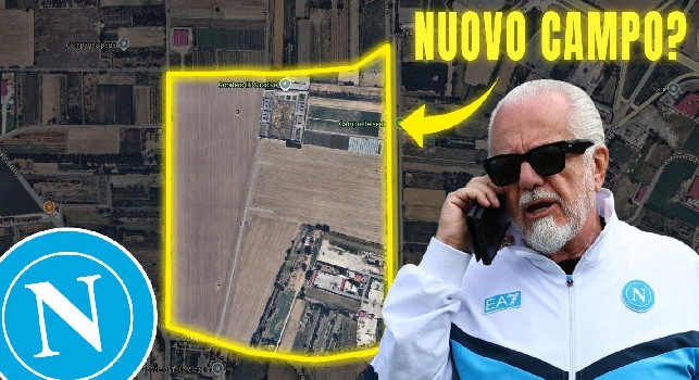 Centro sportivo Napoli, ecco l'area del sopralluogo di De Laurentiis a Succivo | VIDEO CN24