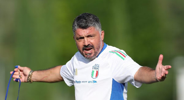 Italia show, Gattuso: Ringrazio i ragazzi, atteggiamento giusto: vogliamo far tornare l'entusiasmo