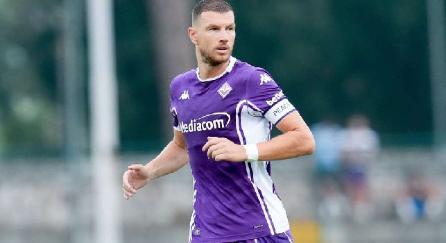 Fiorentina, Dzeko: Napoli? Sicuramente la squadra favorita per lo scudetto. Però ci faremo trovare pronti