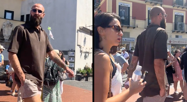 Milinkovic-Savic, weekend relax a Napoli: spunta sull'isola di Capri | VIDEO