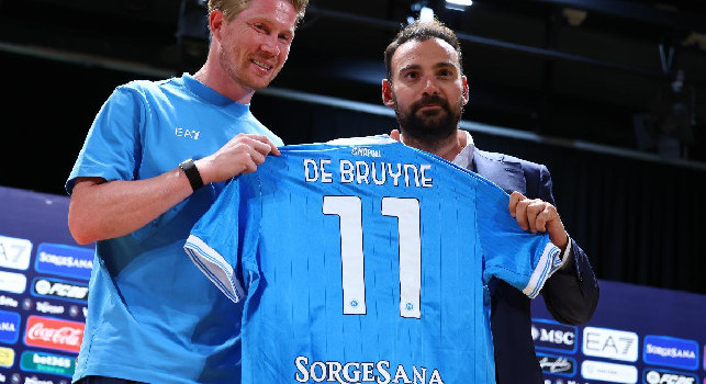 Retroscena De Bruyne: la frase che gli disse Manna per convincerlo ad accettare il Napoli