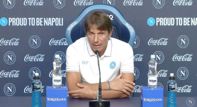 Conte: Primo momento verità della stagione, ci vorrà pazienza! Elmas e Hojlund pronti, Milinkovic-Savic avrà tempo per giocare | VIDEO
