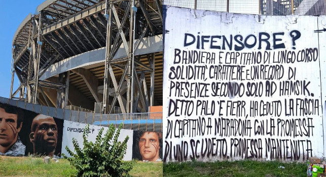 Spoiler di Jorit: svelato il quinto giocatore del murales allo stadio Maradona | FOTO