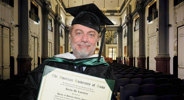 Laurea ad honorem per De Laurentiis! Il 29 settembre la cerimonia, ha già preparato il discorso