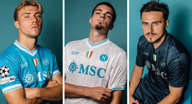 SSC Napoli, debutta la collezione Champions 2025-26! La terza maglia cambia colore