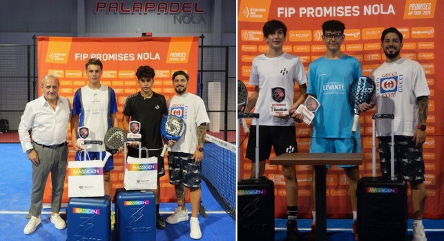 Show al Pala Padel di Nola, in campo gli astri nascenti internazionali | FOTO