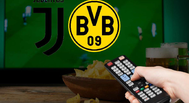 dove vedere Juventus Borussia Dortmund