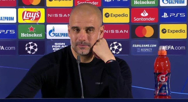Man City-Napoli: Guardiola in conferenza stampa