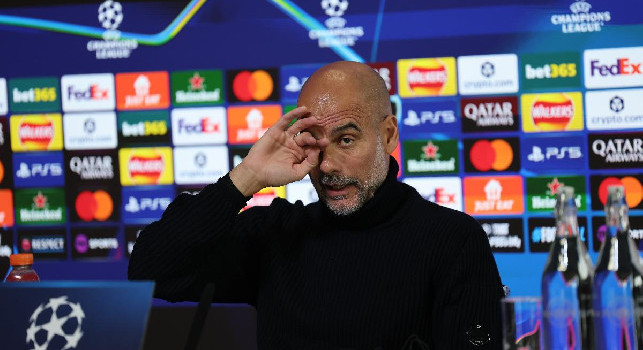 Man City-Napoli: Guardiola in conferenza stampa