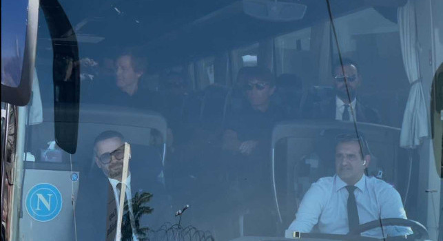 Napoli in partenza per Manchester